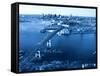 Aerial View of Boston, MA-Jeffrey Rotman-Framed Stretched Canvas