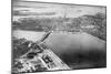 Aerial View of Boston-null-Mounted Photographic Print