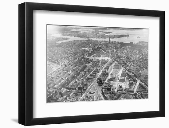 Aerial View of Boston-null-Framed Photographic Print