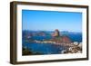 Aerial View Of Botafogo And The Sugar Loaf In Rio De Janeiro Brazil-OSTILL-Framed Photographic Print