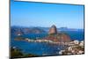 Aerial View Of Botafogo And The Sugar Loaf In Rio De Janeiro Brazil-OSTILL-Mounted Photographic Print