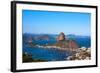 Aerial View Of Botafogo And The Sugar Loaf In Rio De Janeiro Brazil-OSTILL-Framed Photographic Print