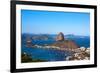 Aerial View Of Botafogo And The Sugar Loaf In Rio De Janeiro Brazil-OSTILL-Framed Photographic Print