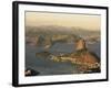 Aerial View of Botafogo Bay and Sugarloaf, Rio De Janeiro, Brazil, South America-Sergio Pitamitz-Framed Photographic Print