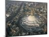 Aerial View of Boudhanath Stupa, Kathmandu, Nepal-Tony Waltham-Mounted Photographic Print