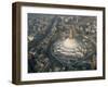 Aerial View of Boudhanath Stupa, Kathmandu, Nepal-Tony Waltham-Framed Photographic Print