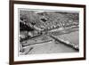 Aerial View of Brighton, Sussex, from a Zeppelin, 1931-null-Framed Giclee Print