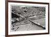 Aerial View of Brighton, Sussex, from a Zeppelin, 1931-null-Framed Giclee Print