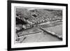 Aerial View of Brighton, Sussex, from a Zeppelin, 1931-null-Framed Giclee Print