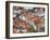 Aerial View of Bruges, Old Town, Bruges, Flanders, Belgium, Europe-Christian Kober-Framed Photographic Print