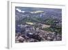 Aerial View of Buckingham Palace, London, England, United Kingdom, Europe-Peter Barritt-Framed Photographic Print