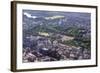 Aerial View of Buckingham Palace, London, England, United Kingdom, Europe-Peter Barritt-Framed Photographic Print