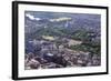 Aerial View of Buckingham Palace, London, England, United Kingdom, Europe-Peter Barritt-Framed Photographic Print