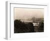 Aerial View of Budapest Along Danube River-null-Framed Photographic Print