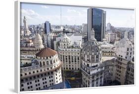 Aerial View of Buenos Aires, Argentina-Peter Groenendijk-Framed Photographic Print