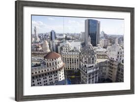 Aerial View of Buenos Aires, Argentina-Peter Groenendijk-Framed Photographic Print