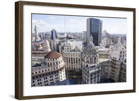 Aerial View of Buenos Aires, Argentina-Peter Groenendijk-Framed Photographic Print