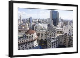 Aerial View of Buenos Aires, Argentina-Peter Groenendijk-Framed Photographic Print