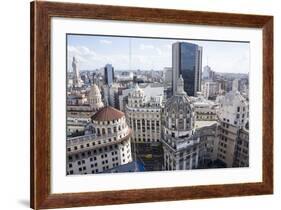 Aerial View of Buenos Aires, Argentina-Peter Groenendijk-Framed Photographic Print