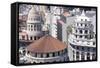 Aerial View of Buenos Aires, Argentina-Peter Groenendijk-Framed Stretched Canvas