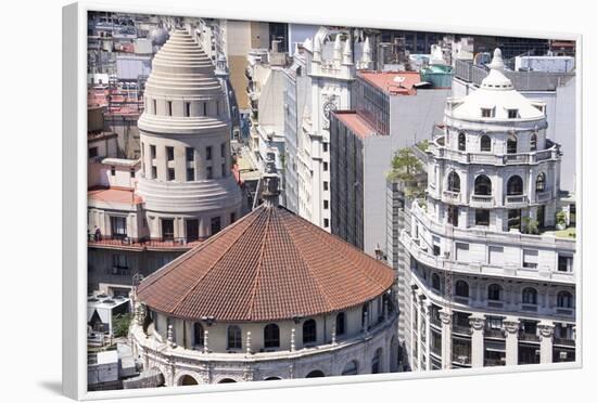 Aerial View of Buenos Aires, Argentina-Peter Groenendijk-Framed Photographic Print