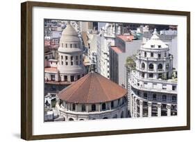 Aerial View of Buenos Aires, Argentina-Peter Groenendijk-Framed Photographic Print