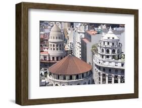 Aerial View of Buenos Aires, Argentina-Peter Groenendijk-Framed Photographic Print