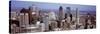 Aerial View of Buildings in a City, Montreal, Quebec, Canada-null-Stretched Canvas