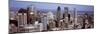 Aerial View of Buildings in a City, Montreal, Quebec, Canada-null-Mounted Photographic Print