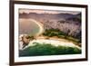 Aerial View of Buildings on the Beach Front, Ipanema Beach, Rio De Janeiro, Brazil-Celso Diniz-Framed Photographic Print