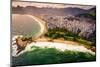 Aerial View of Buildings on the Beach Front, Ipanema Beach, Rio De Janeiro, Brazil-Celso Diniz-Mounted Photographic Print
