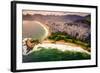 Aerial View of Buildings on the Beach Front, Ipanema Beach, Rio De Janeiro, Brazil-Celso Diniz-Framed Photographic Print