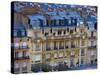 Aerial View of Buildings Seen from the Eiffel Tower, Paris, France-Jim Zuckerman-Stretched Canvas