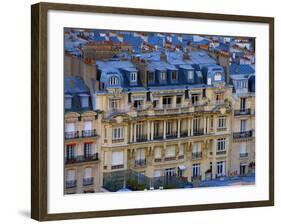 Aerial View of Buildings Seen from the Eiffel Tower, Paris, France-Jim Zuckerman-Framed Photographic Print