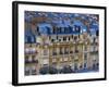 Aerial View of Buildings Seen from the Eiffel Tower, Paris, France-Jim Zuckerman-Framed Photographic Print
