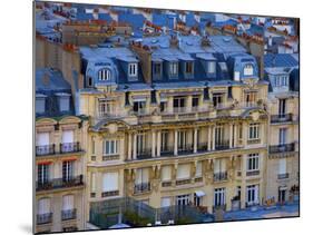 Aerial View of Buildings Seen from the Eiffel Tower, Paris, France-Jim Zuckerman-Mounted Photographic Print