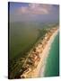 Aerial View of Cancun, Mexico-Walter Bibikow-Stretched Canvas