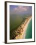 Aerial View of Cancun, Mexico-Walter Bibikow-Framed Premium Photographic Print