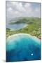 Aerial View of Caneel Bay and St. John-Macduff Everton-Mounted Photographic Print