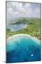 Aerial View of Caneel Bay and St. John-Macduff Everton-Mounted Photographic Print