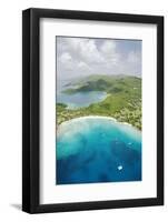 Aerial View of Caneel Bay and St. John-Macduff Everton-Framed Photographic Print