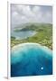 Aerial View of Caneel Bay and St. John-Macduff Everton-Framed Photographic Print