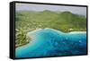 Aerial View of Caneel Bay Resort on St. John-Macduff Everton-Framed Stretched Canvas