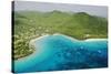 Aerial View of Caneel Bay Resort on St. John-Macduff Everton-Stretched Canvas