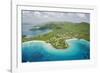 Aerial View of Caneel Bay Resort on St. John-Macduff Everton-Framed Photographic Print