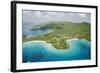 Aerial View of Caneel Bay Resort on St. John-Macduff Everton-Framed Photographic Print