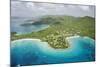 Aerial View of Caneel Bay Resort on St. John-Macduff Everton-Mounted Photographic Print