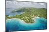 Aerial View of Caneel Bay Resort on St. John-Macduff Everton-Mounted Photographic Print