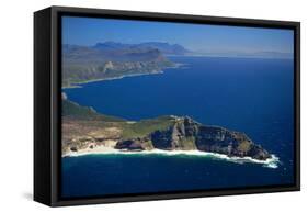 Aerial View of Cape of Good Hope-Charles O'Rear-Framed Stretched Canvas