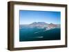 Aerial View of Cape Town and Table Mountain, South Africa-michaeljung-Framed Photographic Print